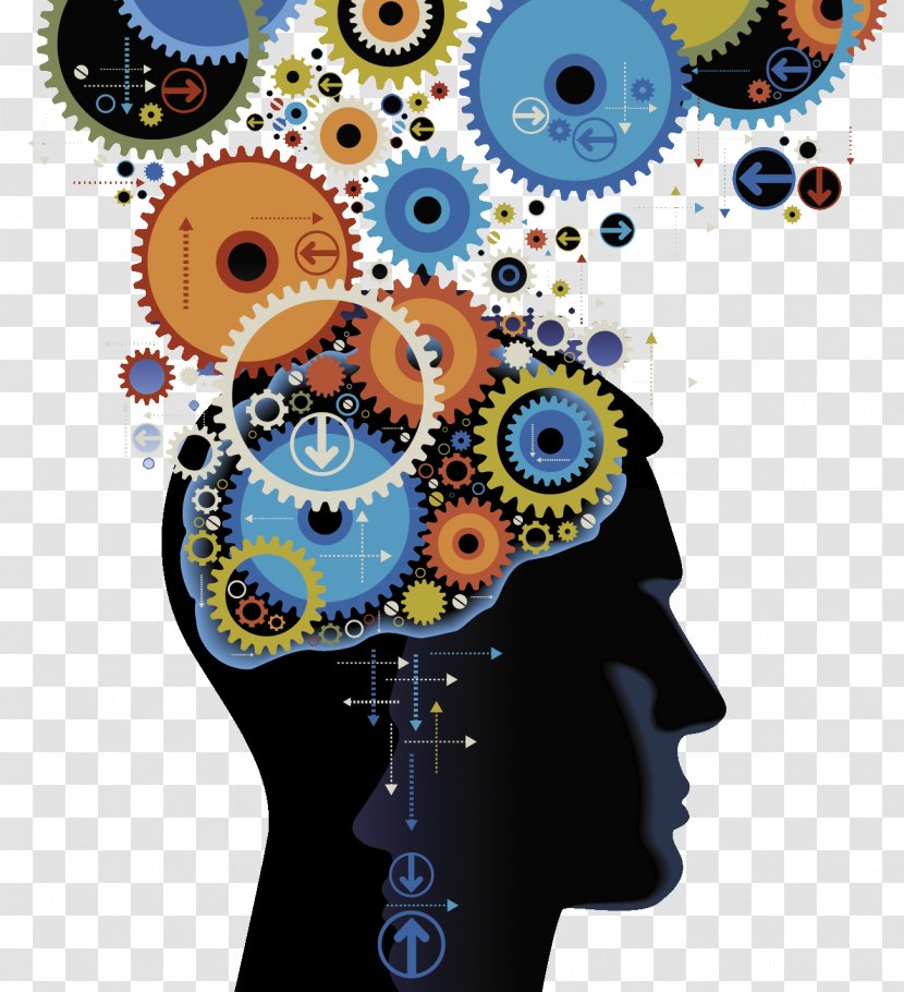 Industry Psychology Business Management Learning - Information - Brain Gears Transparent PNG
