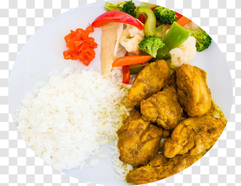 Chicken Curry Jamaican Cuisine Caribbean Rice And Peas - Pakistani Transparent PNG