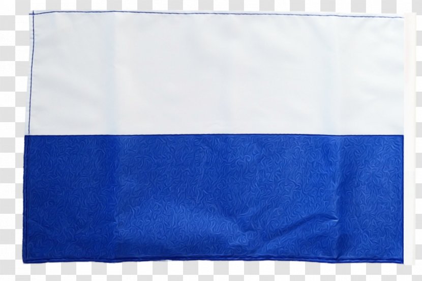 Flag Cartoon - Cobalt Blue - Linens Textile Transparent PNG