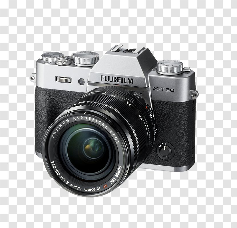 Fujifilm X-T20 X-T10 Mirrorless Interchangeable-lens Camera 富士 - Photography Transparent PNG