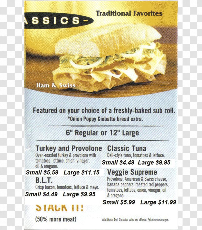 Breakfast Sandwich Submarine Bocadillo Blimpie - Junk Food Transparent PNG