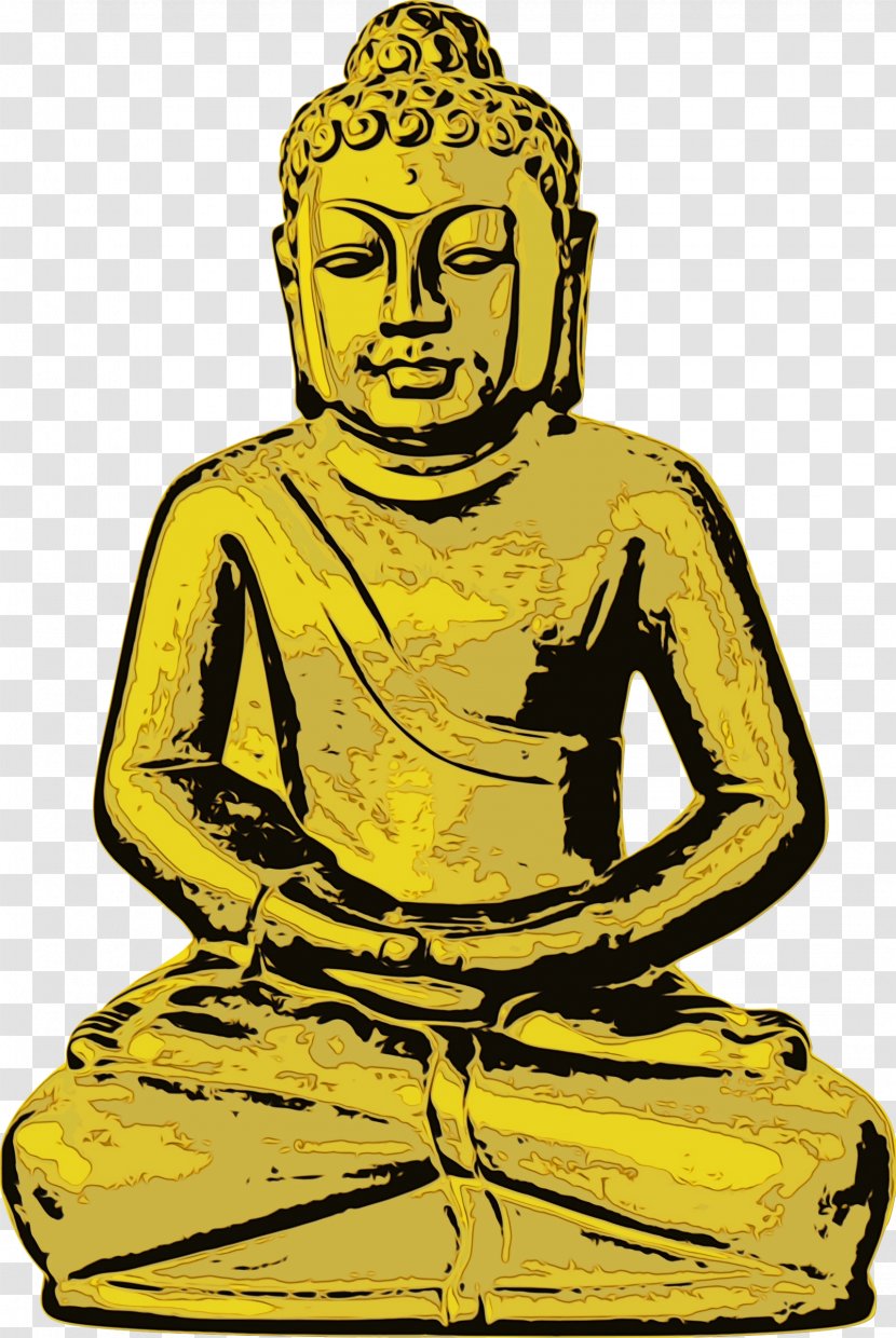 Buddha Cartoon - Meditation - Artwork Kneeling Transparent PNG