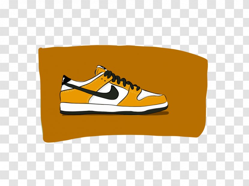 Nike Dunk Drawing Illustration Shoe - Air Max Transparent PNG