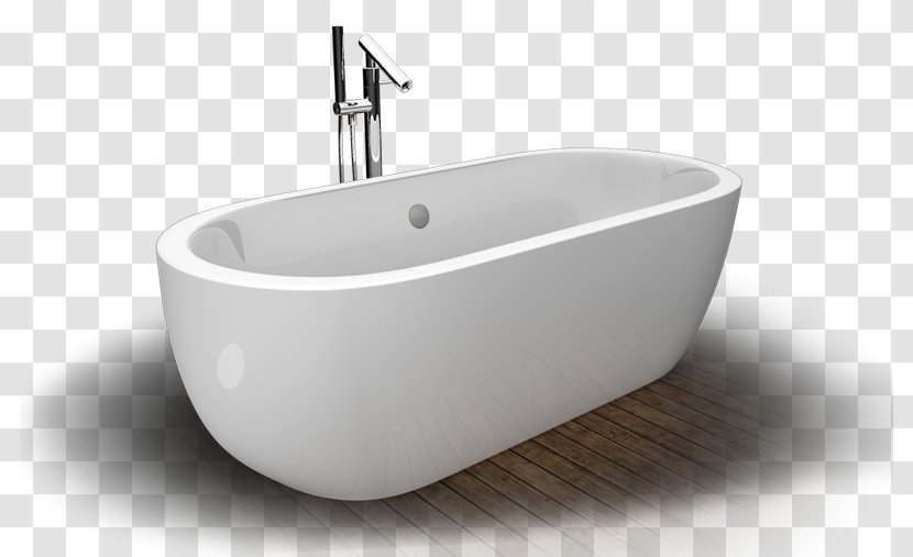 Bathtub Bideh Tap Bathroom Ceramic - Plumbing Fixture Transparent PNG