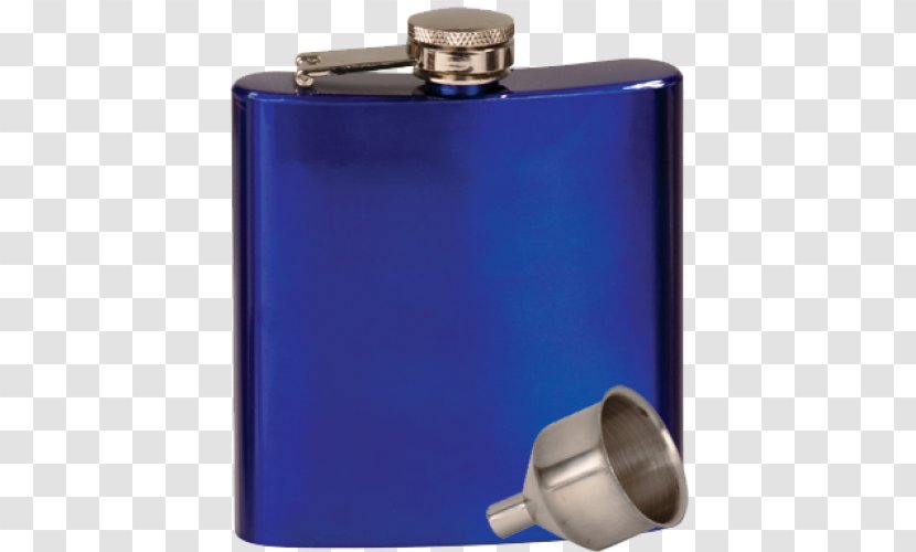 Devoted To Your Day Hip Flask Laboratory Flasks Glass Stainless Steel - Blue Transparent PNG