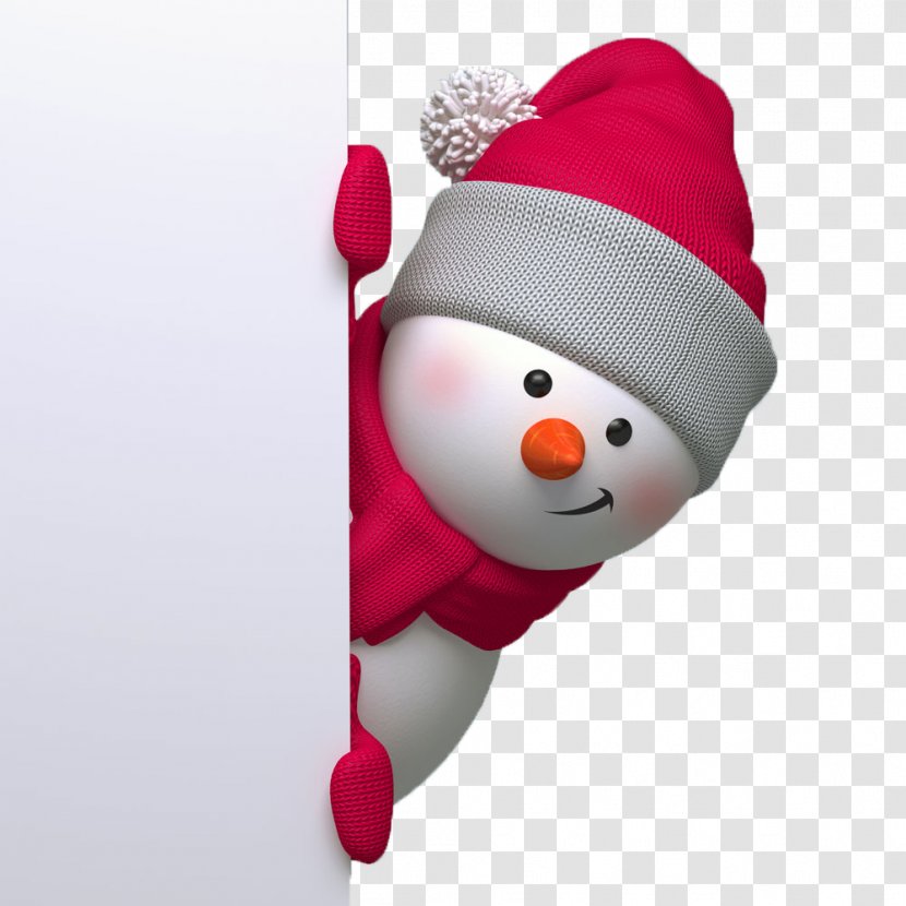 Snowman Christmas Clip Art - Cute Transparent PNG