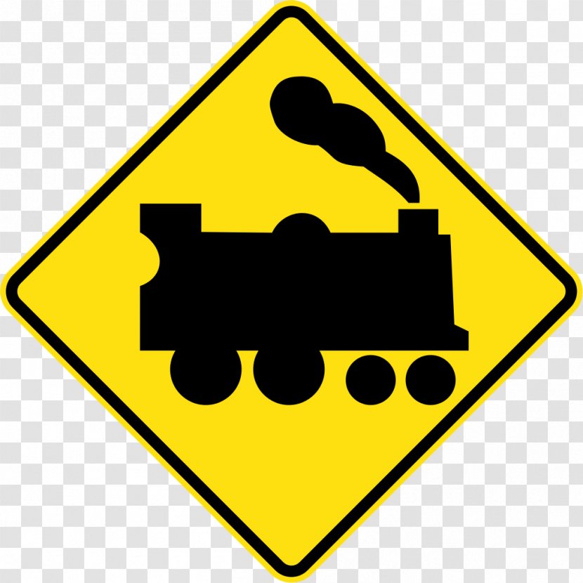 Car Traffic Sign Driving Australia Road - Yellow - Locomotive Transparent PNG