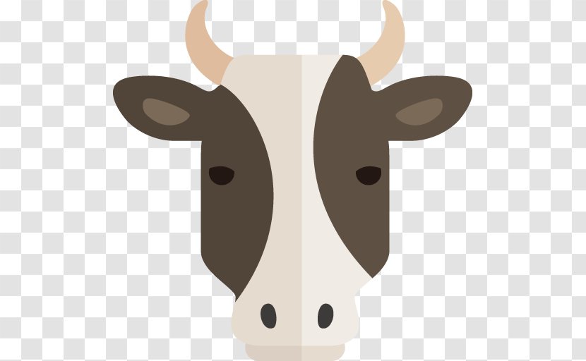 Bovine Cartoon Snout Clip Art Dairy Cow - Fawn Horn Transparent PNG
