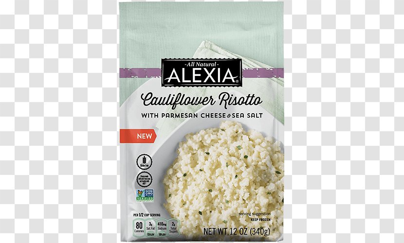 Risotto Pilaf Cauliflower Vegetable Cheese - Rice Transparent PNG