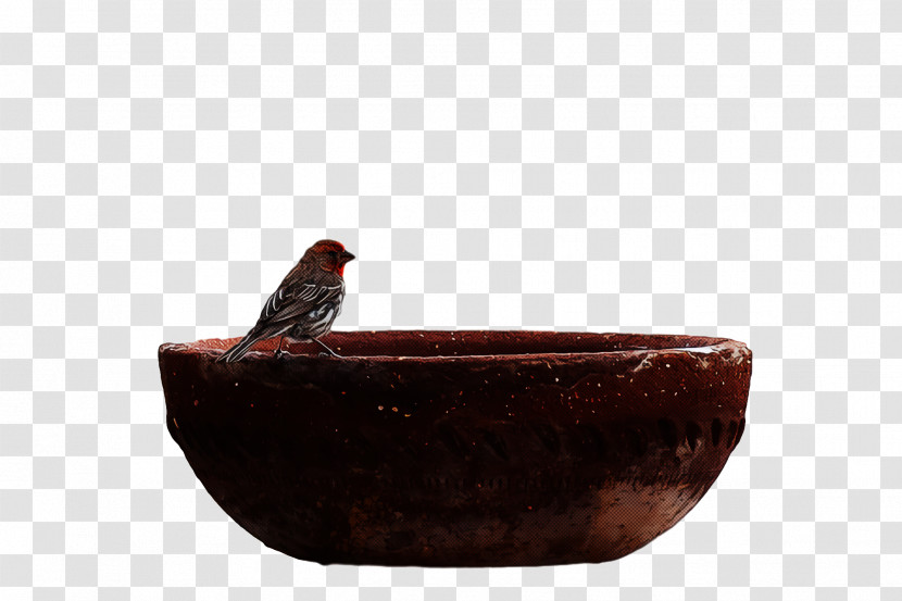 Bowl M Maroon Transparent PNG