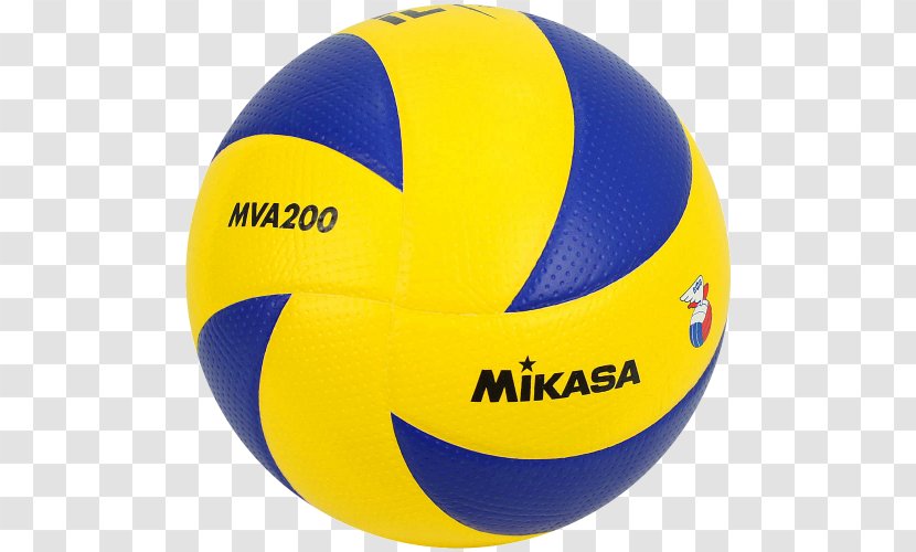Mikasa Sports Beach Volleyball MVA 200 - Football Transparent PNG