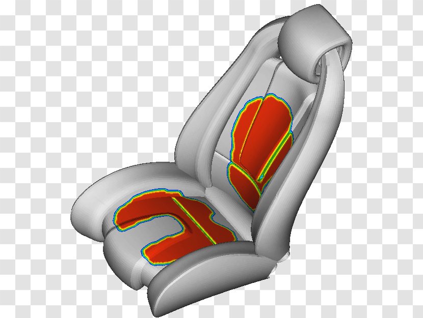 Car Seat Thermal Comfort Human Body Transparent PNG