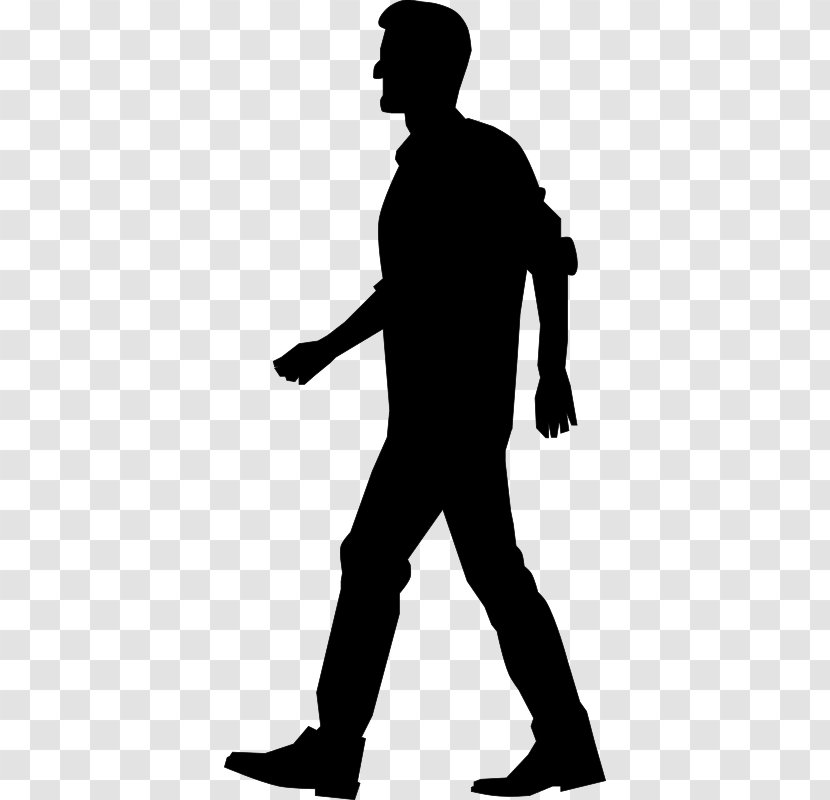 Walking Silhouette Clip Art - Shoe Transparent PNG