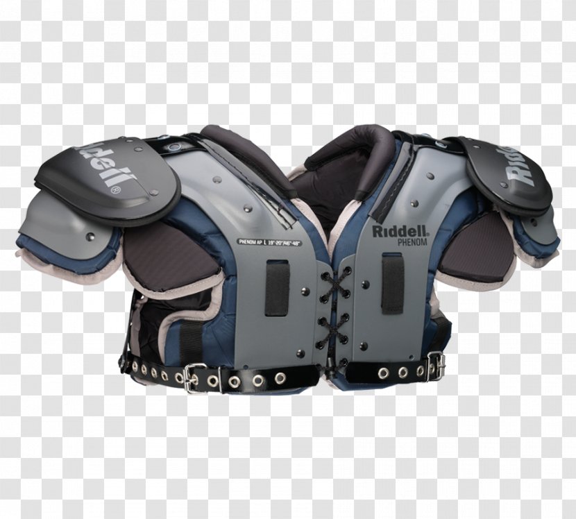 American Football Protective Gear Shoulder Pads Riddell Sport - Personal Equipment Transparent PNG