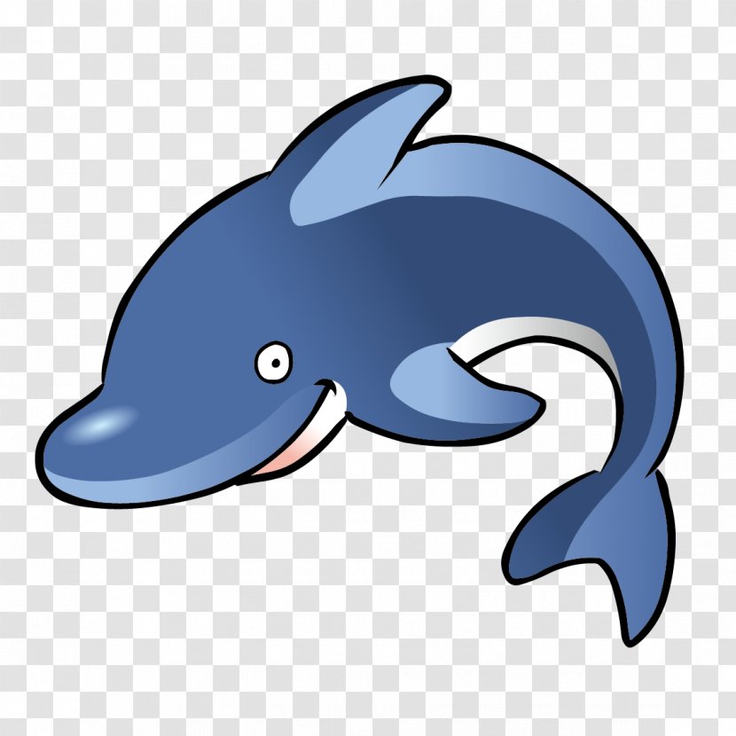 Spinner Dolphin Free Content Clip Art - Vertebrate - Vector Blue Whale Transparent PNG
