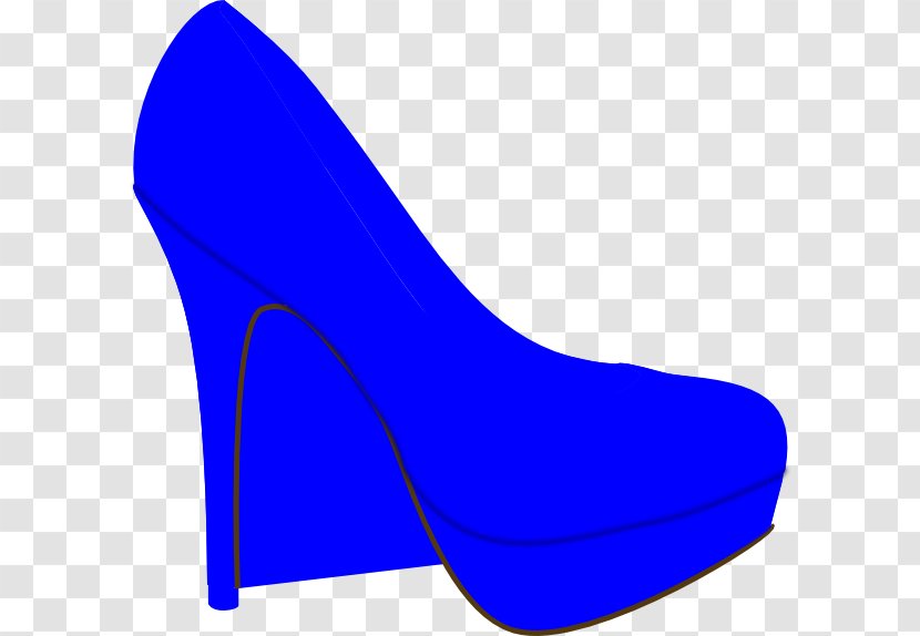 Sneakers High-heeled Shoe Blue Clip Art - Suede - Boot Transparent PNG