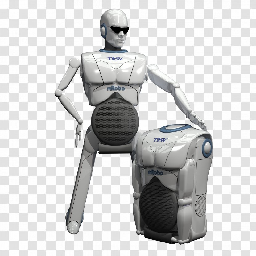Robotics TOSY Loudspeaker Technology - Protective Gear In Sports - Perspective Robot Transparent PNG