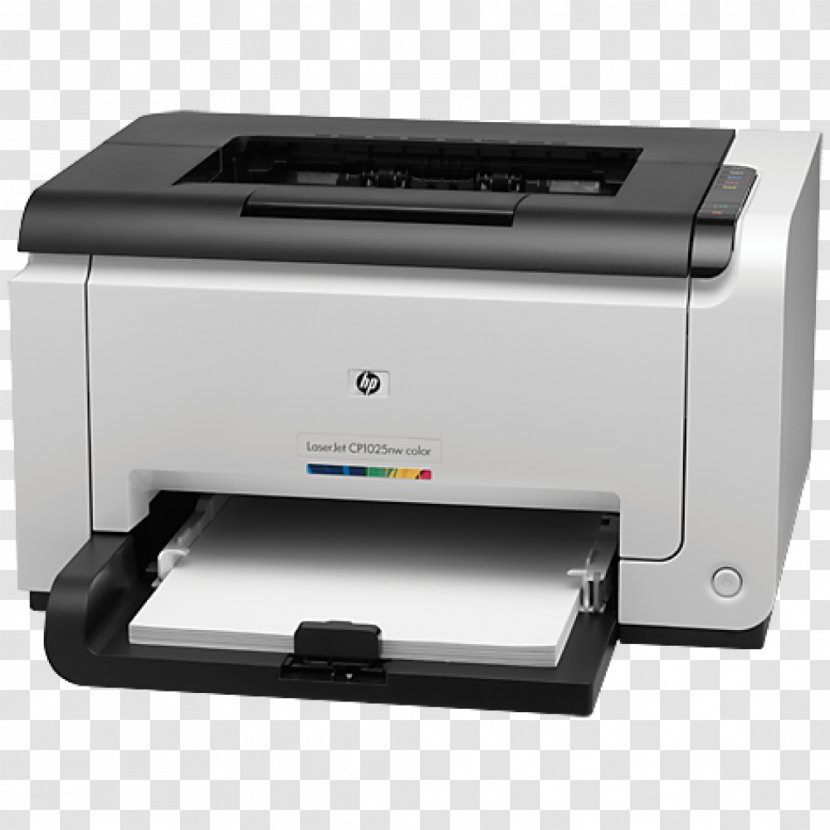 Hewlett-Packard HP LaserJet Pro CP1025 Laser Printing Printer - Hp Laserjet P1102 Transparent PNG