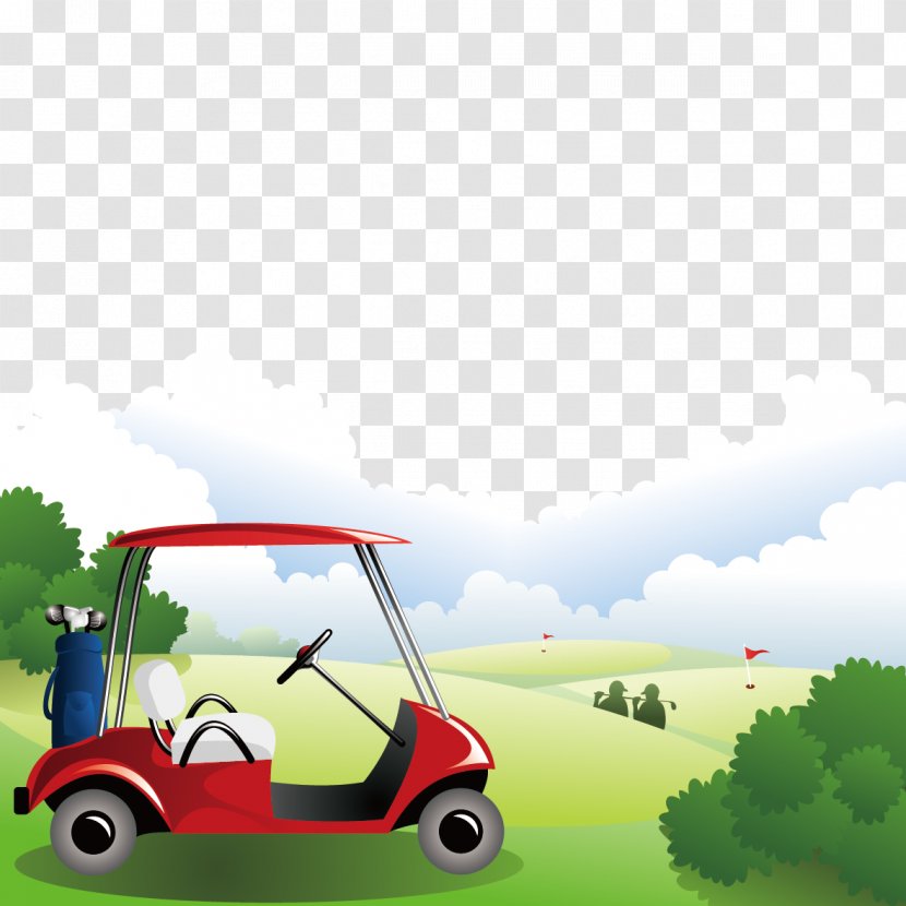 Golf Course Cart Club - Tee Transparent PNG