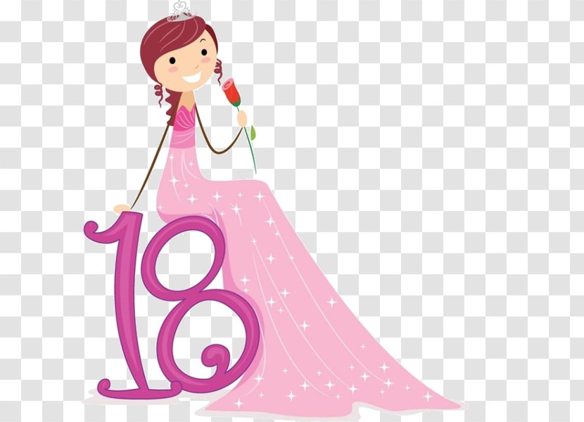 Birthday Cake Wedding Invitation Greeting Card Wish - Frame - Cartoon Princess Transparent PNG