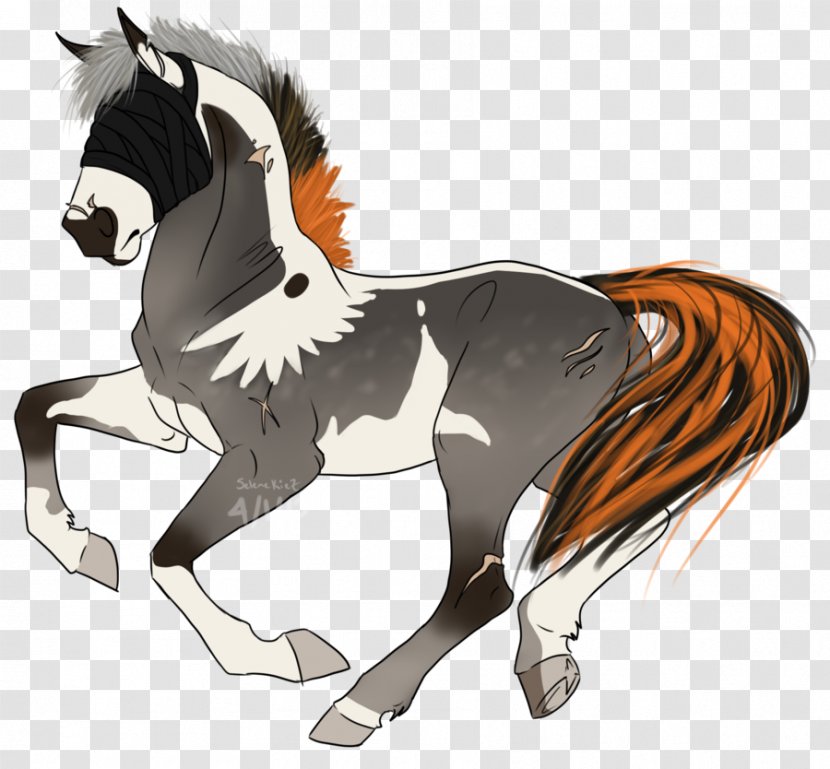 Mane Mustang Foal Stallion Colt - Vertebrate - Tennessee Walking Horse Transparent PNG