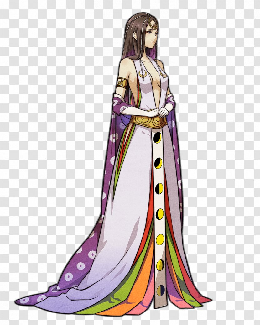 God Wars: Future Past Tsukuyomi-no-Mikoto PlayStation 4 Tactical Role-playing Game - Silhouette - KAGUYA Transparent PNG