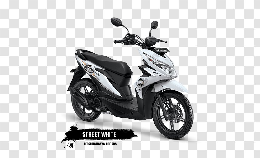 Honda BeAT Street ESP Motorcycle Bandung - Beat Transparent PNG