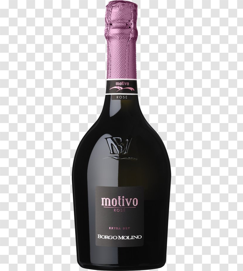Prosecco Sparkling Wine Rosé Glera - Dry Rose Transparent PNG