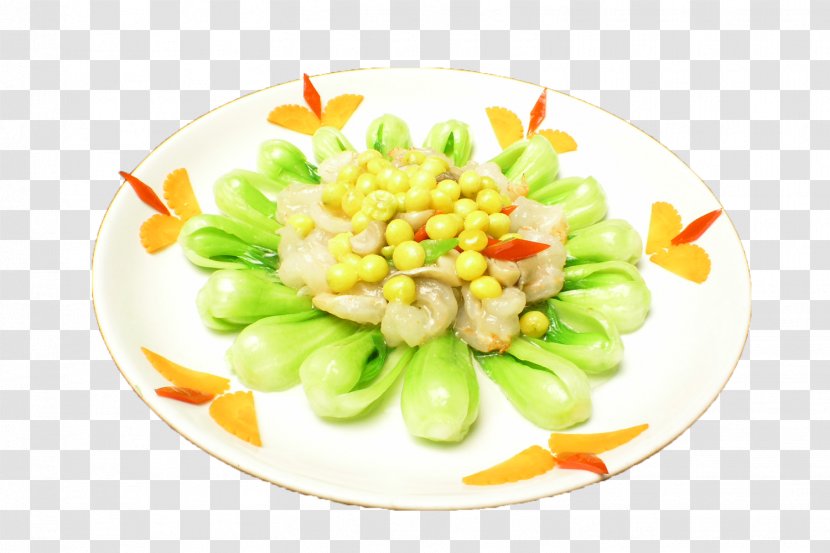 Vegetarian Cuisine Food Dish Vegetable - Bitter Melon - Year-end Party Transparent PNG
