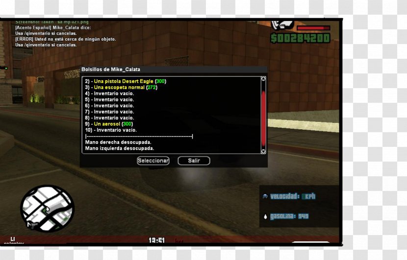 San Andreas Multiplayer Computer Servers House Game System - Vehicle Transparent PNG