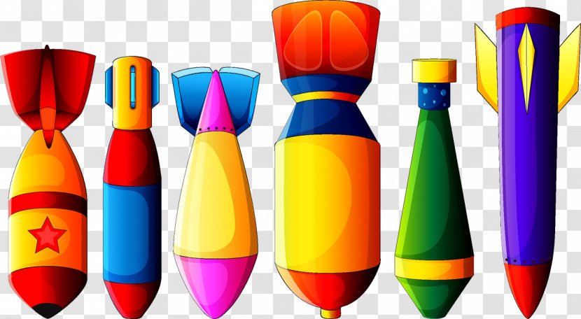 Aircraft Airplane Flight Rocket Spacecraft - Royalty Free - Bomb Transparent PNG