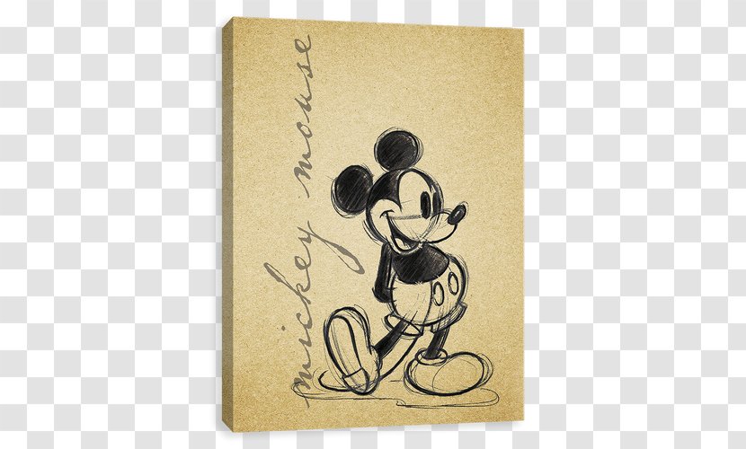 Mickey Mouse Minnie The Walt Disney Company Goofy Canvas - Barnwood Pennant Transparent PNG