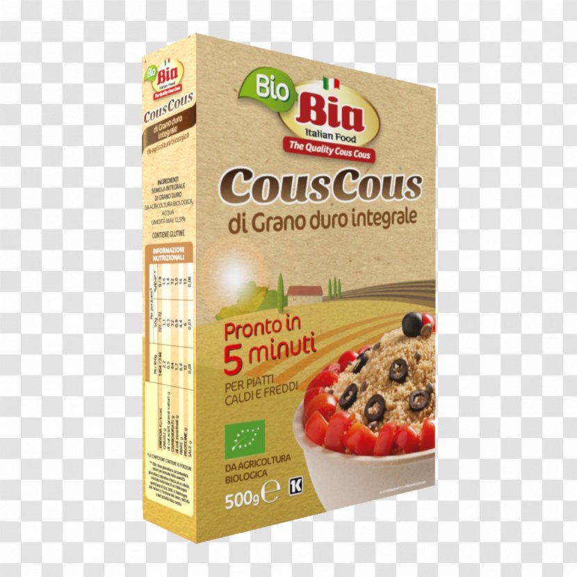 Breakfast Cereal Couscous Durum Khorasan Wheat Food - Superfood - Peperoni Transparent PNG