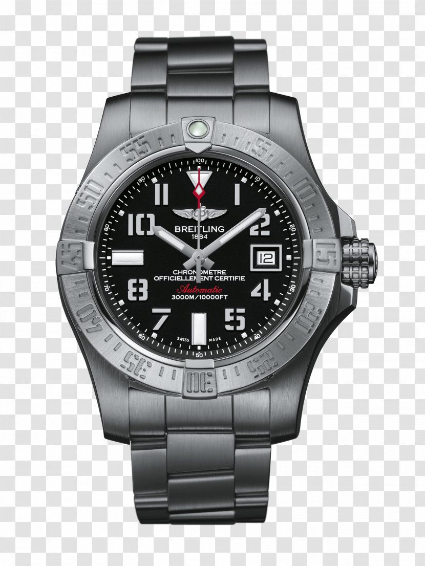 Breitling SA Avenger II Automatic Watch Chronograph - Jewellery - Chronomat Transparent PNG