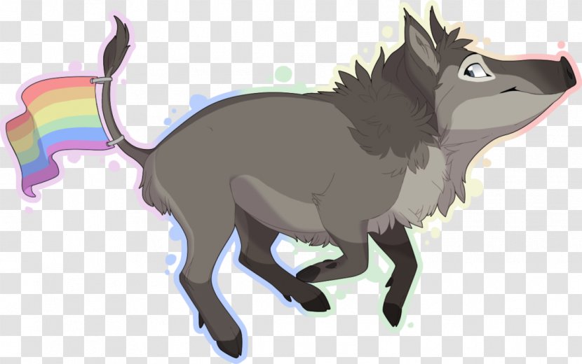 Cat Dog Snout Cartoon - Frame - Wave Banner Transparent PNG