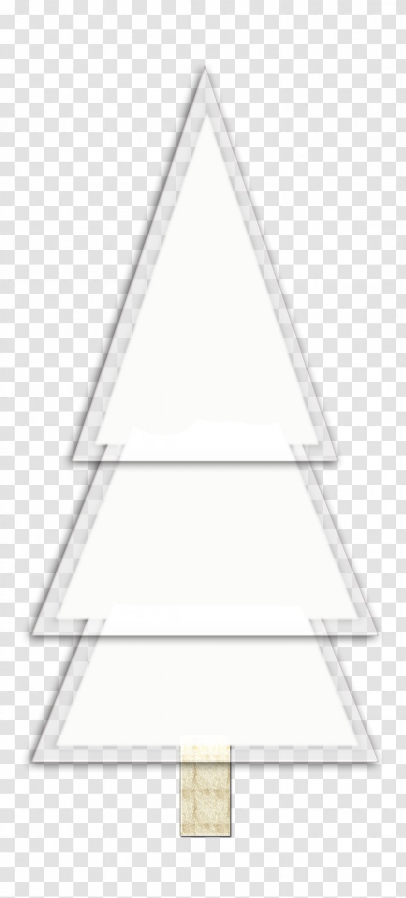 Triangle Area Pattern - Rectangle - Christmas Tree Picture Material Transparent PNG