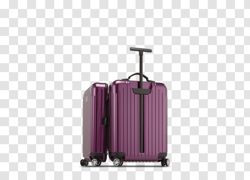 Hand Luggage Rimowa Salsa Air Ultralight Cabin Multiwheel Baggage - Violet - Airplane Transparent PNG