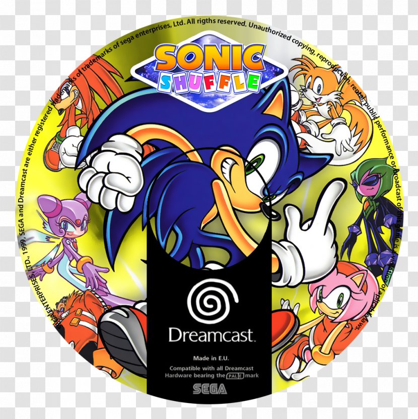 Sonic Shuffle Adventure The Hedgehog Wii Shenmue - Recreation - Dreamcast Transparent PNG
