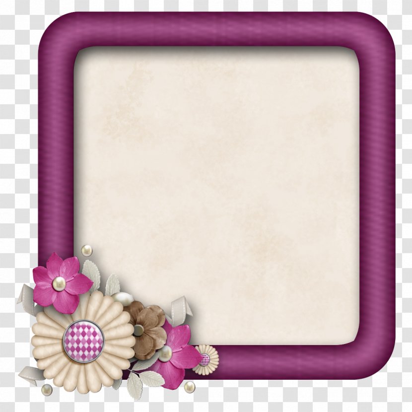 Digital Scrapbooking Picture Frames Wedding Clip Art - Lilac Transparent PNG