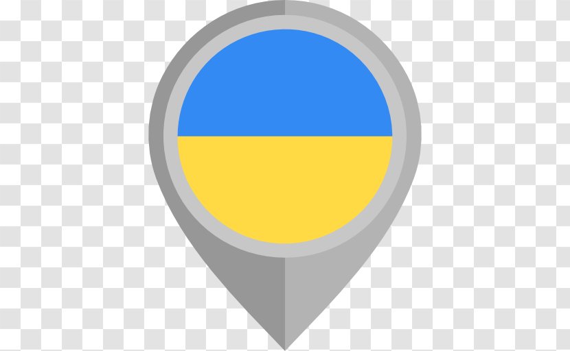 Ukraine Flag - Sign - Daves Avenue Elementary School Transparent PNG