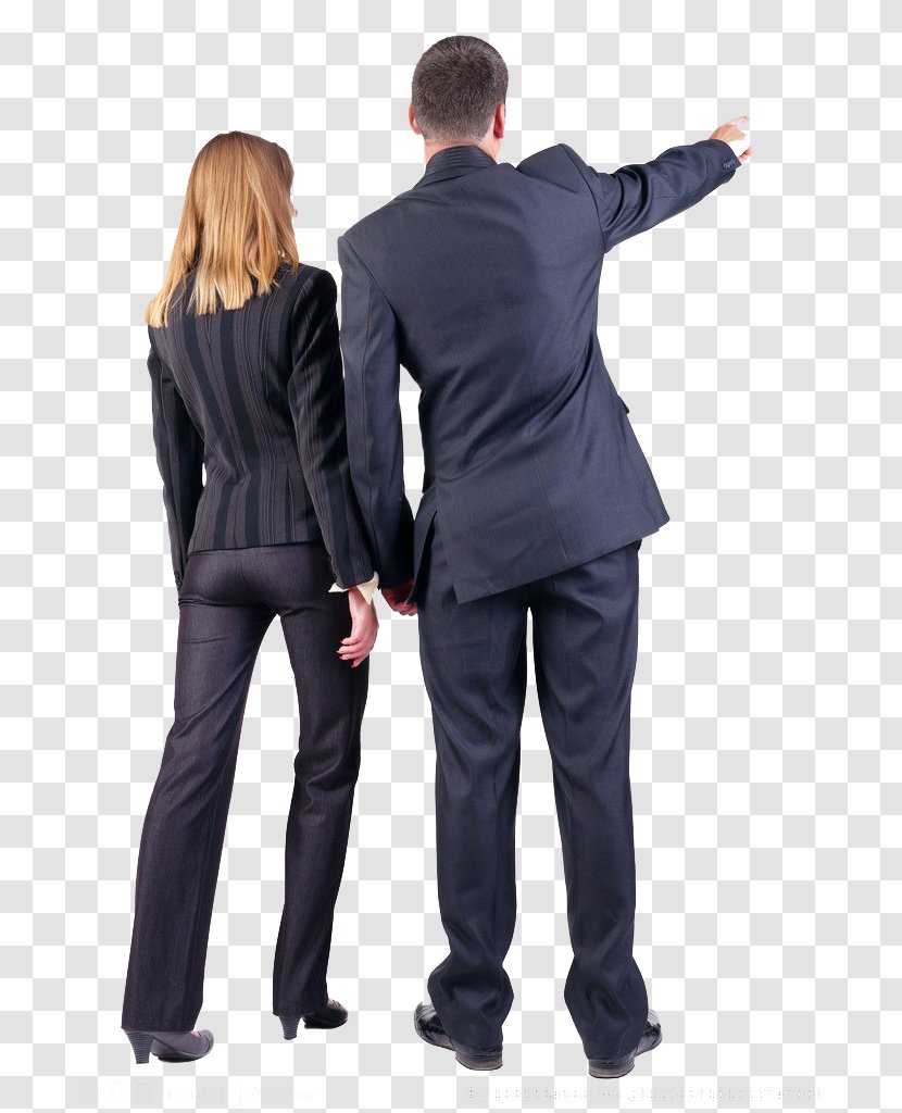 Businessperson Stock Photography - A Man And Woman Transparent PNG