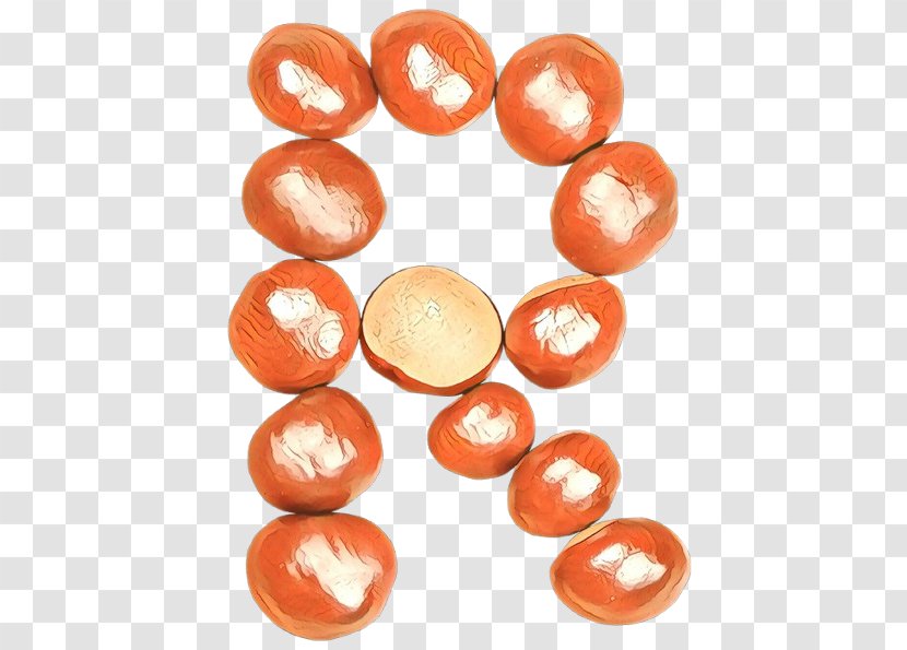 Orange - Cartoon - Fashion Accessory Bead Transparent PNG