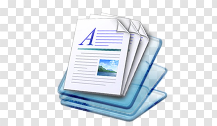 Word Processor Computer Software Text Information - Material Transparent PNG