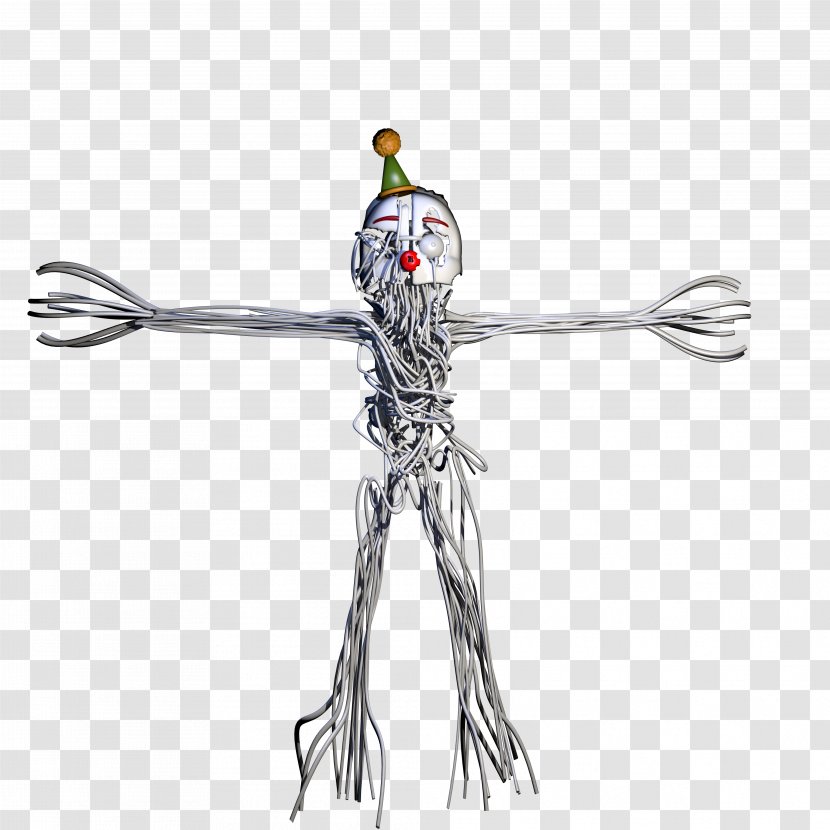 Five Nights At Freddy's Scrap Animatronics Imgur My Ennard - Watercolor - New Baby Boy Transparent PNG