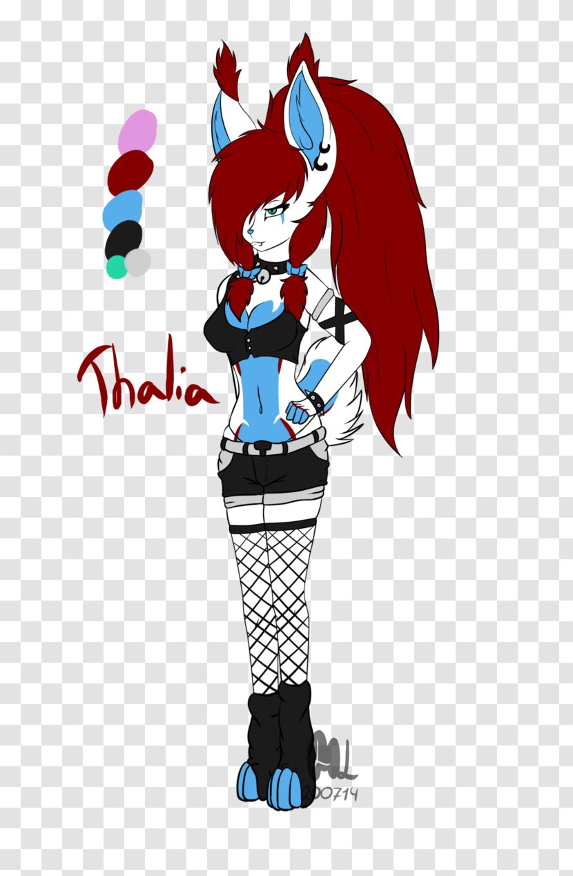 Mascot Character Clip Art - Thalia Transparent PNG