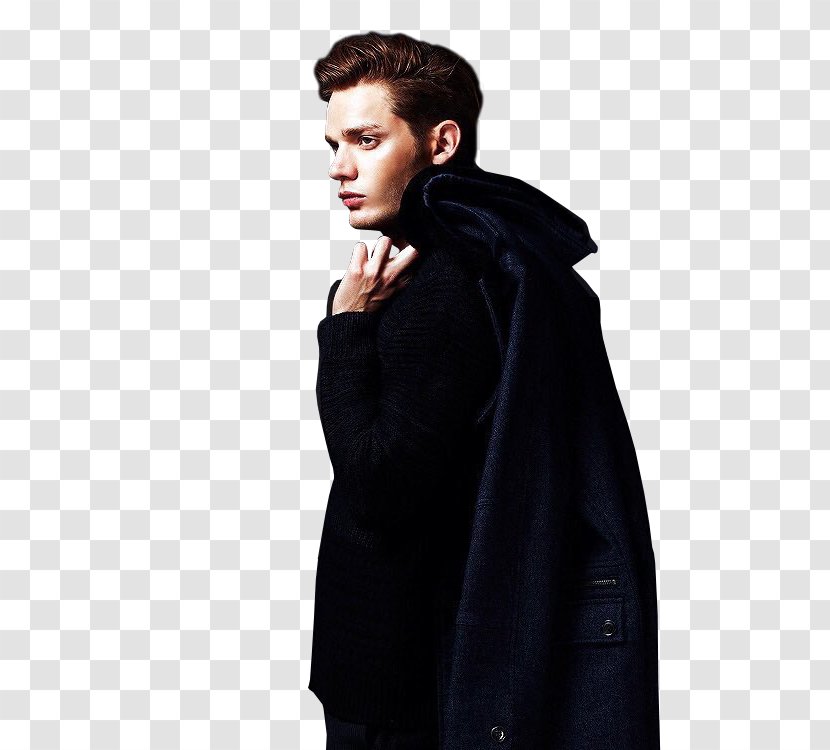Fashion Model Overcoat - Sleeve - Hood Transparent PNG