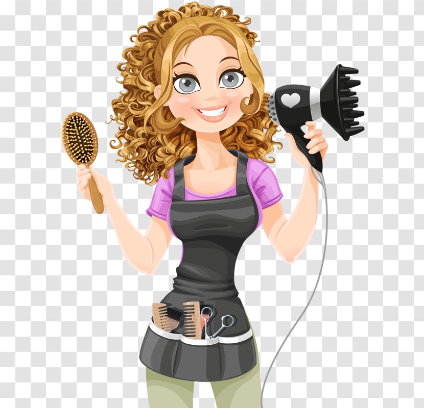 Comb Hairdresser Hair Dryers Clipper - Audio - Illustration Transparent PNG