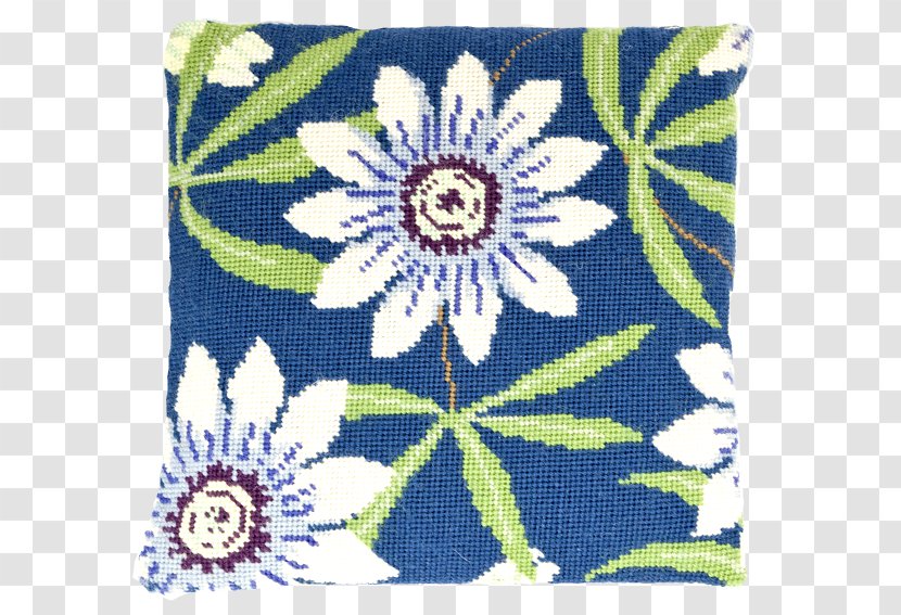 Needlepoint Needlework Crewel Embroidery Stitch Pattern - Tapestry - Pillow Transparent PNG