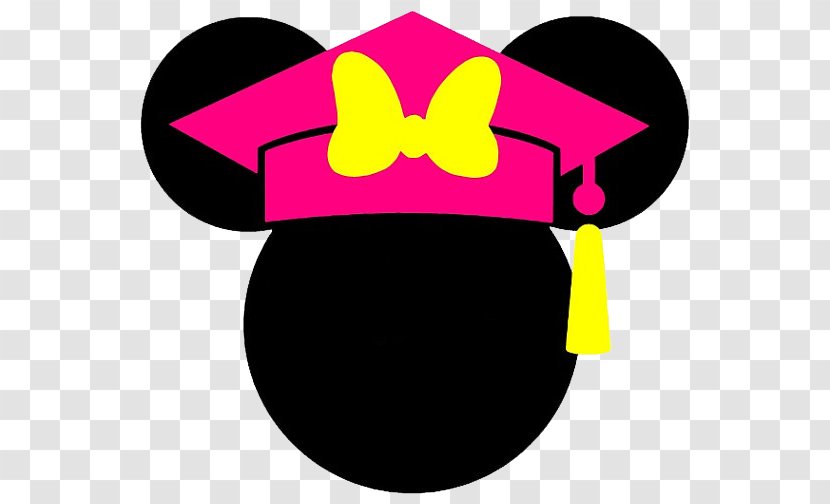 Minnie Mouse Mickey Graduation Ceremony Clip Art - Eyewear - Disney Ears Cliparts Transparent PNG