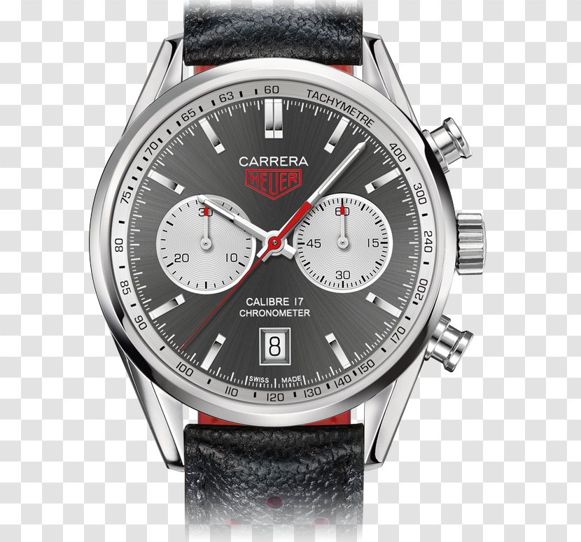 TAG Heuer Watch Chronograph Tachymeter Zenith - Chrono Vector Transparent PNG